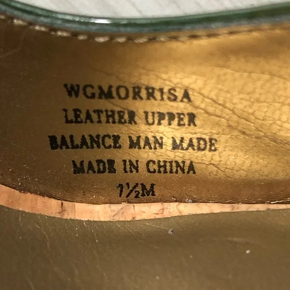 Guess by Marciano Green Leather High Heel Slingback Cork Heels - Picture 16 of 16